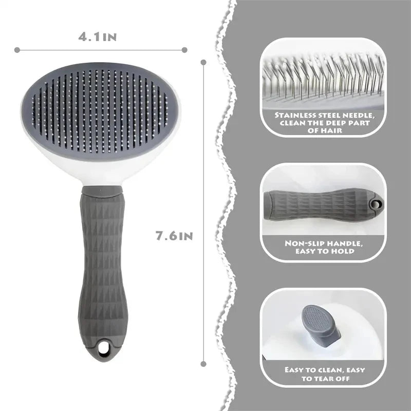 Hair cleaning comb