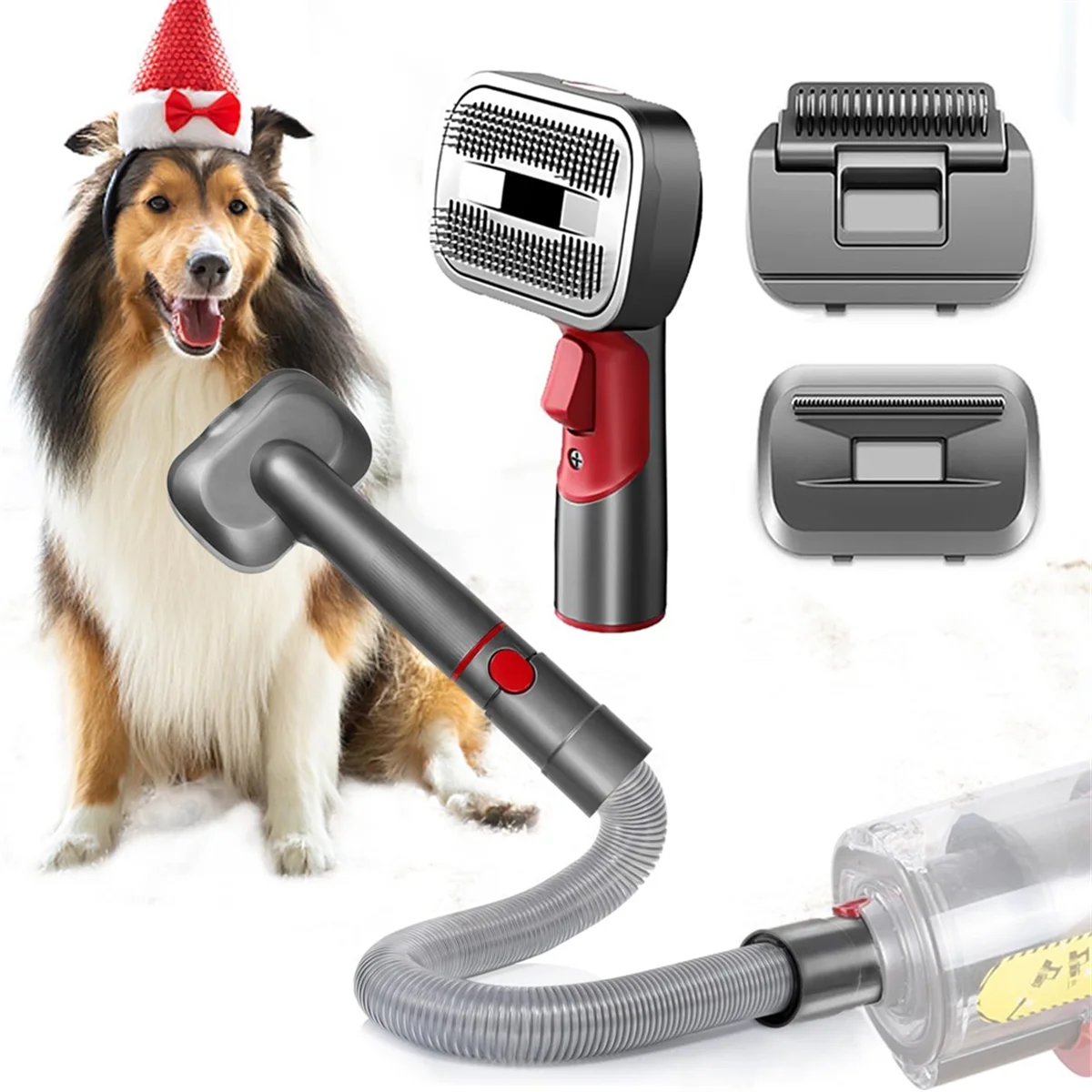 Pet Grooming Kit for Vacuum