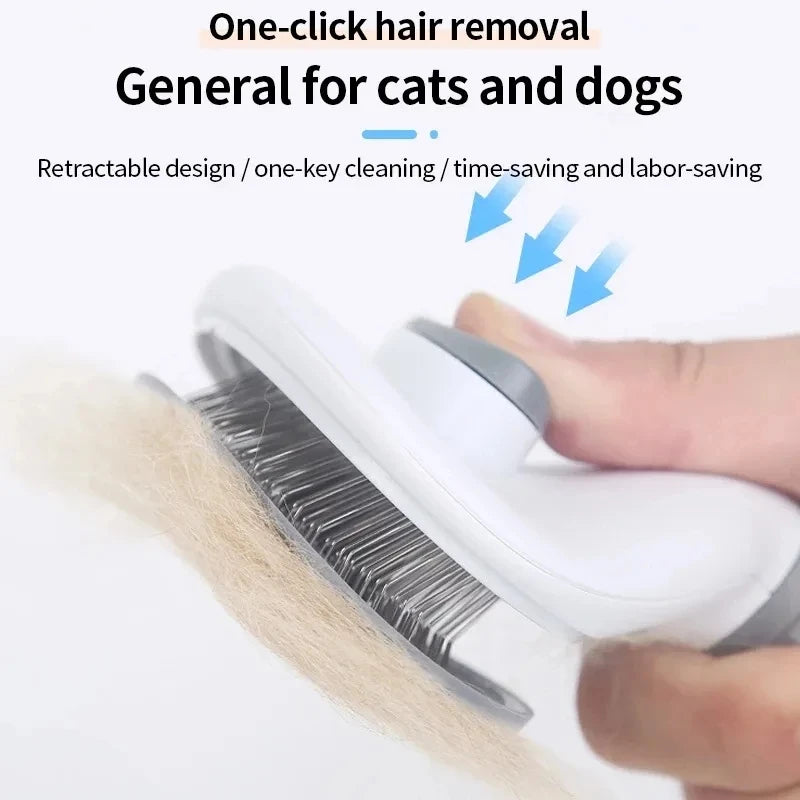 Hair cleaning comb